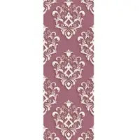 Queence Vinyltapete "Gladys", rosa, B:0,9m L:2,5m, Vinyl, Tapeten, Vinyltapete, 90x250cm, selbstklebend, kinderleichte Anbringung,, Sticker