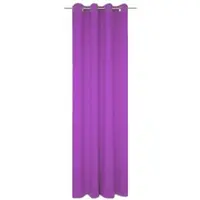 Wirth Vorhang "Dim out", lila, B:142cm H:255cm, Polyester, Gardinen, Vorhang, nach Maß