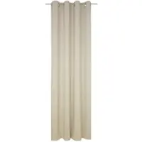 Wirth Vorhang "Dim out", beige, B:142cm H:205cm, Polyester, Gardinen, Vorhang, nach Maß