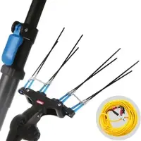Lisam Thor 36V - Elektrischer Olivenrüttler 250/350 cm Autobatterie-Kabel im Lieferumfang - Teleskopschaft