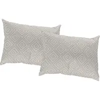 Wirth Dekokissen "Telfort" Gr. 3, braun (braun, gemustert), B:40cm L:60cm, Obermaterial: 100% Polyester, Dekokissen_Sitzkissen_Kissenhüllen, Dekokissen