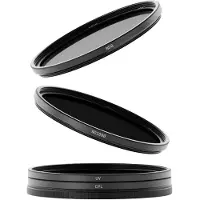 Urth 67mm UV, Circular Polarizing (CPL), ND8, ND1000 Lens Filter Kit (Plus+)