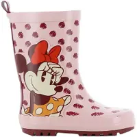 Disney Kinder Gummistiefel, Disney Minnie Mouse, DM0010, Wasserdichte Schuhe, Lizenzierte Schuhe, Rosa 29