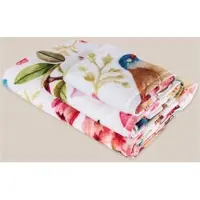 Egeria Gästehandtuch "Birdy", bunt (weiß), B:30cm L:50cm, Frottier, Baumwolle, Handtücher, Gästehandtuch, 30x50 cm