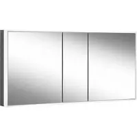 Schneider GLOW classic HCL Spiegelschrank, 3 Türen 60/30/60cm, 1525x158x731mm, rundum Beleuchtung, stufenlos dimmbar, 182.150.02.44