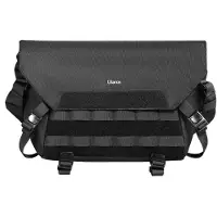 Beiwe BC08 Kamera-Schultertasche - Schwarz, 9L Sling Bag Wasserabweisend mit verstellbaren Trennwänden für DSLR, Systemkamera & Zubehör, Leichte Fototasche mit abnehmbarem Schulterpolster