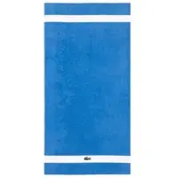 Lacoste Duschtuch "LCASUAL", blau (aerien), B:70cm L:140cm, Frottier, Obermaterial: 100% Baumwolle, Handtücher, Duschtuch, mit Label-Applikationen und Bordüre