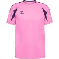 Hummel Hmlcore 2.0 Jersey S/S - Baumwolle candy/acai, Größe:XXL