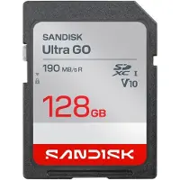 SanDisk SDXC Ultra Go 128GB 190 MB/s UHS-I- V10- U1- C10