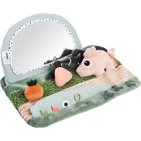 Done by Deer Tummy Time Sensory Mirror Tiny Farm Babyspielzeug