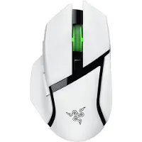 Razer Gaming-Maus Basilisk V3 X HyperSpeed, kabellos, Dual-Modus, 18.000 DPI, Bluetooth, Weiß