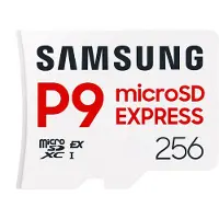 Samsung MB-MK256T, 256 GB, MicroSDXC, UHS-I, 800 MB/s, Class 3 (U3), V30