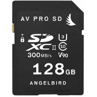 Angelbird Technologies 17105011128, 128 GB, SDXC, Klasse 10, UHS-II, 300 MB/s, Class 3 (U3)