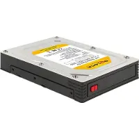 DeLOCK 47224, 2.5", 6 Gbit/s, Hot-Swap, Schwarz