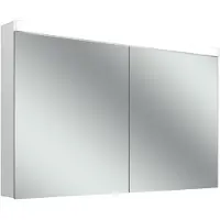 Schneider LOW basic 15 LED-Lichtspiegelschrank, 2 Türen 60/60cm, 1195x147x747mm, 171.520.02.02, Ausführung: EU-Norm/Korpus weiss/4000K