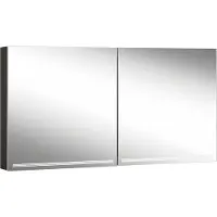 Schneider GRACE TW Lichtspiegelschrank, 2 Türen 70/70cm, 1395x120x700mm, dimmbar, 2000-6500K, 116.540.02.44