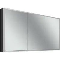 Schneider GLOW D2W Spiegelschrank, 3 Türen 50/50/50cm, 1513x136x736mm, rundum Beleuchtung, Dim2Warm, 218.151.02.44