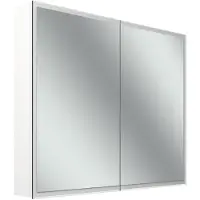 Schneider GLOW D2W Spiegelschrank, 2 Türen 45/45cm, 913x136x736mm, rundum Beleuchtung, Dim2Warm, 218.090.02.02
