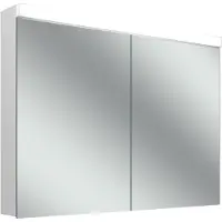 Schneider LOW basic 15 LED-Lichtspiegelschrank, 2 Türen 50/50cm, 995x147x747mm, 171.500.02.02, Ausführung: EU-Norm/Korpus weiss/4000K