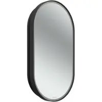 Schneider FLOAT D2W Spiegelschrank, eine Tür 45cm, Anschlag rechts, oval, rundum Beleuchtung, 450x104x800mm, 221.046.00.44