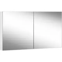 Schneider EASY Spiegelschrank, ohne Beleuchtung, 2 Türen, Bandung links u. rechts, 1395x120x700mm, 177.140.00.02