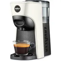 Lavazza LM 840 Tiny Eco, Pad-Kaffeemaschine, 0,6 l, Kaffeekapsel, 1450 W, Schwarz, Weiß