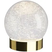 Sompex LED-Dekoleuchte Glamor Bauble transparent, Designer Eduard Euwens, 13 cm