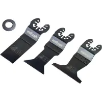 Wolfcraft Vibrationssägen-Set Trockenbau "Standard" 4 Stk