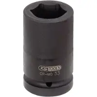 Ks Tools 515.1834, Steckschlüsselbuchse, Schwarz, 1 Kopf/Köpfe, 1", Metrisch, 34 mm