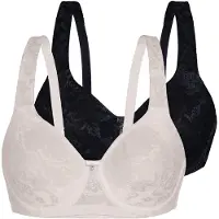 Sassa Bügel-BH "2er Pack Bügel-BH Allover Lace-jacquard" 2 Stk.