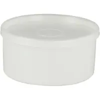 Hünersdorff 911200, Lagereimer, Natürlich/Natur, Rund, Lineares Polyethylen mit niedriger Dichte (LLDPE), Einfarbig, 0,4 l