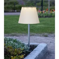 Star Trading 482-71, Leichte Dekorationsfigur, Weiß, Polypropylen (PP), Edelstahl, Ambiente, Ausrichtung, Garten, Hart
