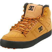 Dc-shoes Pure Hi Top WC Herren Schnürung Nubuk Leder W ter Turnschuhe Weizen – 7 Großbritannien - 40,5 EU - 8 US / Weizen