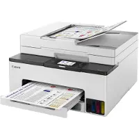 Canon MAXIFY GX2051, Tintenstrahl, Farbdruck, 600 x 1200 DPI, Farbkopieren, A4, Schwarz, Weiß