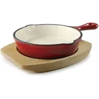 Lacor Bratpfanne Magma RED D.13,5 cm pfanne, Metall, Rot antik, Einheitsgröße
