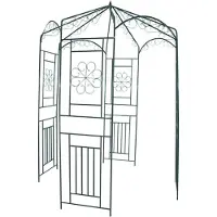 Syfax Rosenpavillon 250 cm Dunkelgrün