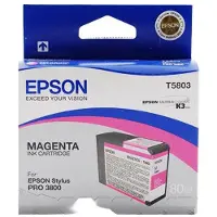 Epson Singlepack Magenta T580300, Magenta, Tinte auf Pigmentbasis, 80 ml, 1 Stück(e), Einzelpackung