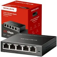 Mercusys MS105GS-M2, Unmanaged, Gigabit Ethernet (10/100/1000), Vollduplex, Wandmontage