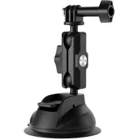 Telesin Verstellbarer Saugnapf für GoPro & Smartphone aus Kunststoff