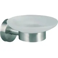 IP Solutions Seifenschale Axial mit Wandhalter, Edelstahl matt