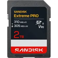 SanDisk Extreme PRO 2 TB SDXC 310MB/s UHS-II V90