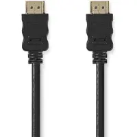Nedis Cvgl34060bk200 High Speed Hdmi-kabel über Ethernet Hdmi-hdmi 4k Arc 18 Gbit/s 20 M 60hz