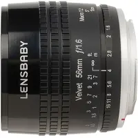 Lensbaby Velvet 56 Schwarz für Sony E-Mount