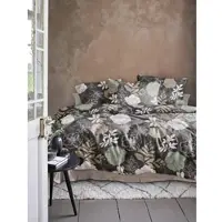 Irisette Edel-Feinbiber Bettwäsche Meran 8687 grau 140x200 cm + 70x90 cm
