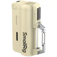 SmallRig 6089 Ladegerät-Set inkl. 2x 5000mAh 21700 Akku, Sandbraun