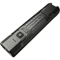 Nitecore EDC07 Three Color Temperatures, Classic Black, aufladbare Taschenlampe, 1500 Lumen
