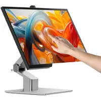 Alogic Clarity Fold Touch 27" 4K Touchscreen-Monitor mit Webcam und USB-C Power Delivery