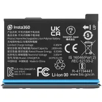 Insta360 CINAQBT/A, Kamera-Akku, 100 g, Schwarz