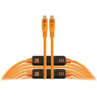 Tether Tools TetherPro Optima 10G USB-C, 31' (9,4m), gerade orange