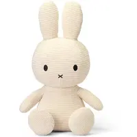 Bon Ton Toys Miffy Cord-Plüschfigur (weiß, 70cm) Kuscheltier Stofftier Hase Plüschtier